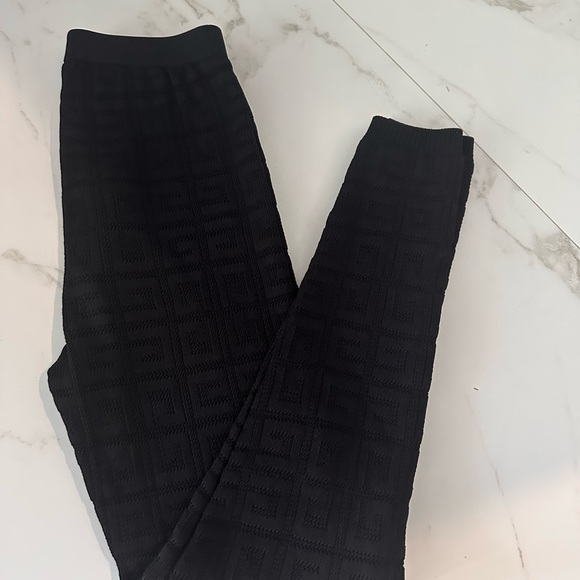 Givenchy Small 4G Jacquard Stretch Monogram All Over Legging in Black - Picture 5 of 8